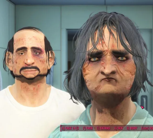 Fallout 4 Character Creations meme card