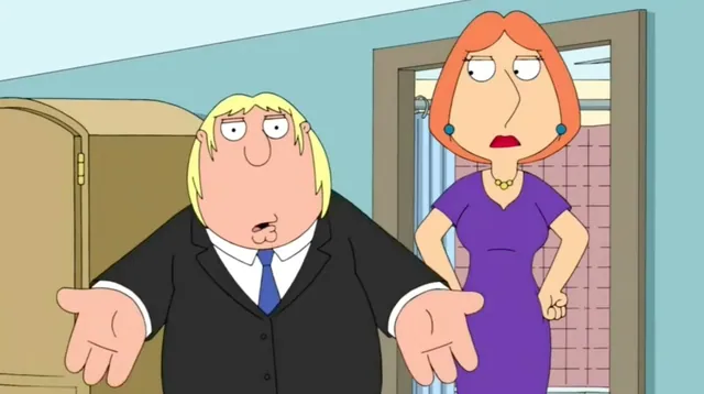 Family Guy "I Got a Glock In My 'Rari" meme card
