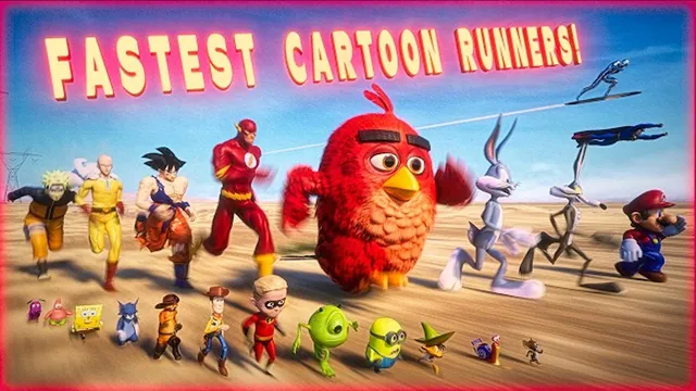 Fastest Running Cartoon Characters Ever / Fastest Hussers meme card