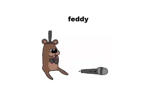 Feddy meme card