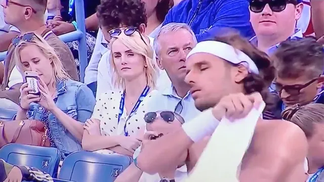 Female Tennis Fan Photographing Shirtless Player Feliciano López meme card