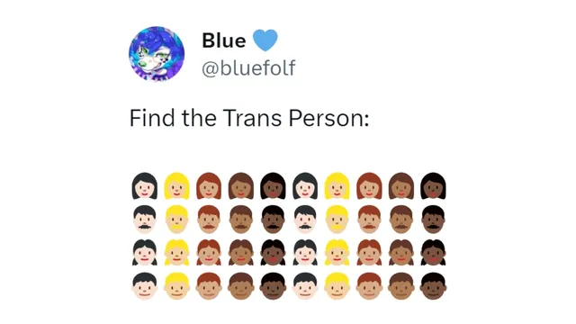 Carte meme Find the Trans Person