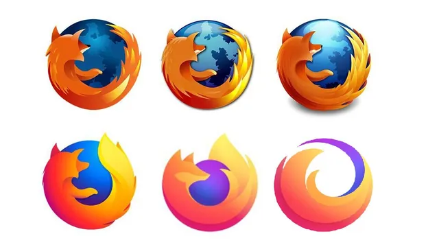 Firefox Minimalist Logo meme card