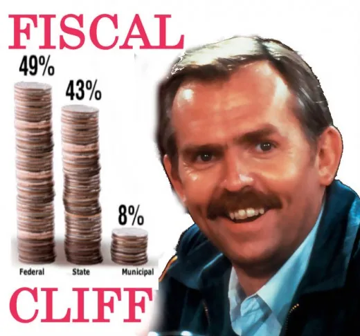 Fiscal Cliff meme card