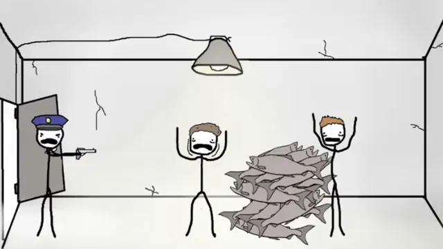 Fish Jenga meme card
