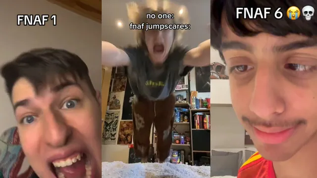 Five Nights at Freddy's Jumpscares meme card