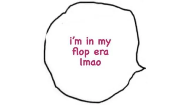 Carte meme Flop Era