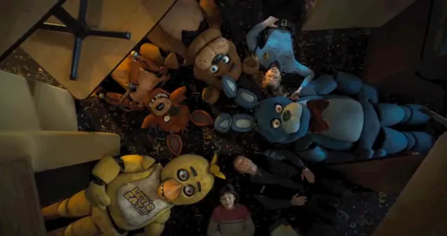Carte meme FNAF Fort Scene (Five Nights at Freddy’s Movie)