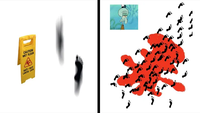 Footprint Pattern Recognition meme card