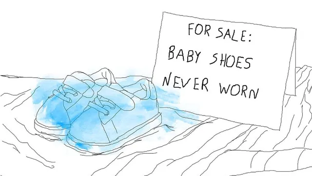 Carte meme For Sale: Baby Shoes, Never Worn