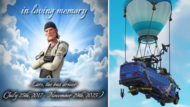 Carte meme Fortnite Bus Driver Death