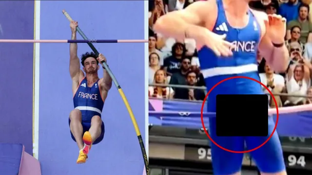 Carte meme French Pole Vaulter Bulge