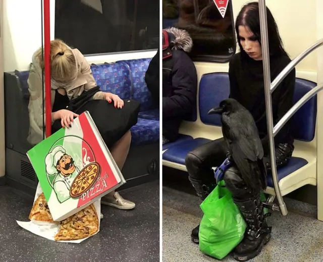 Fresh Pizza Girl Meets Raven Girl meme card