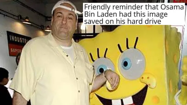 Carte meme Friendly Reminder That Osama Bin Laden Had This Image Saved On His Hard Drive