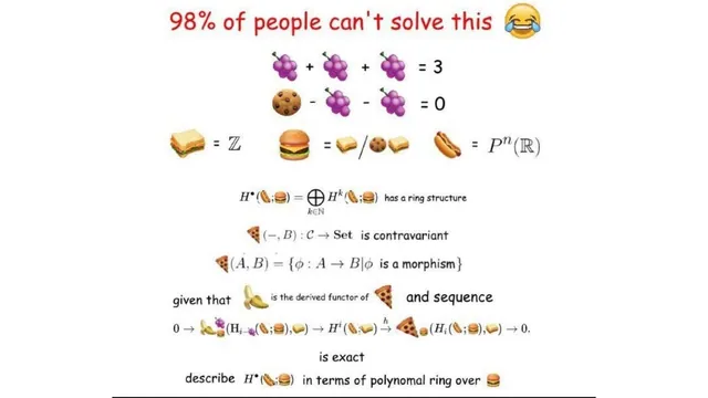 Fruit Math / Math With Fruit meme card