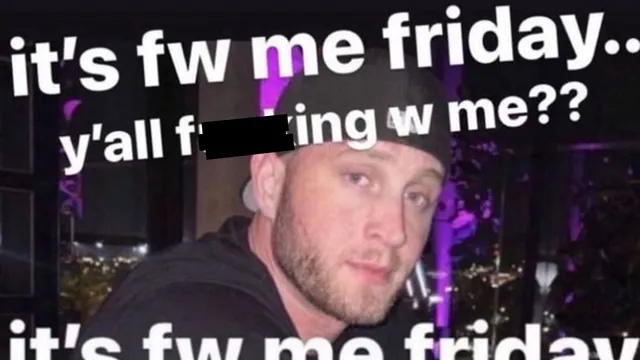 FW Me Friday meme card
