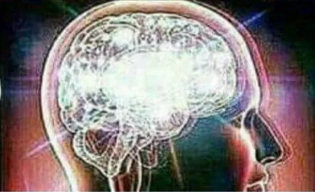Carte meme Galaxy Brain