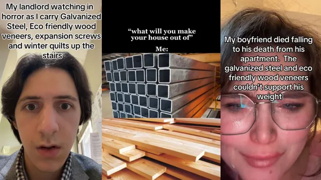 Galvanized Steel and Eco-Friendly Wood Veneers meme card