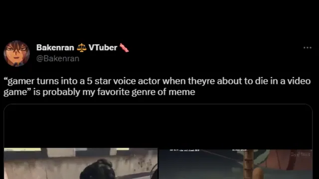 Gamers Turning Into Five-Star Voice Actors meme card