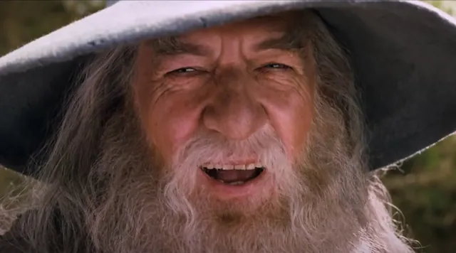 Gandalf Sax meme card