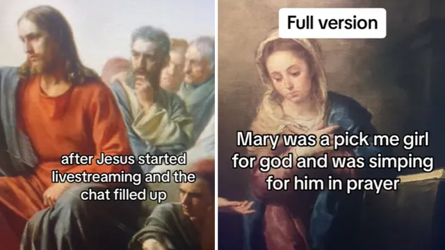 Carte meme Gen Z Bible Stories