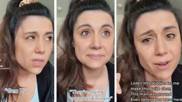 Carte meme "Gen Z Is Trying To Cancel Eminem" TikTok