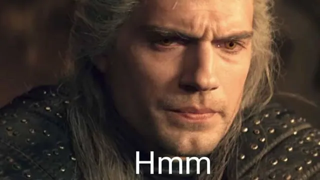 Carte meme Geralt’s "Hmm"