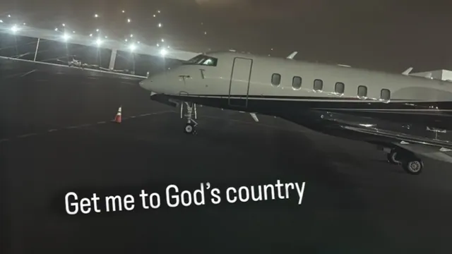 Get Me To God's Country meme card