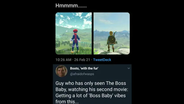Carte meme Getting A Lot Of Boss Baby Vibes From This