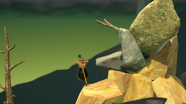 Getting Over It with Bennett Foddy meme card