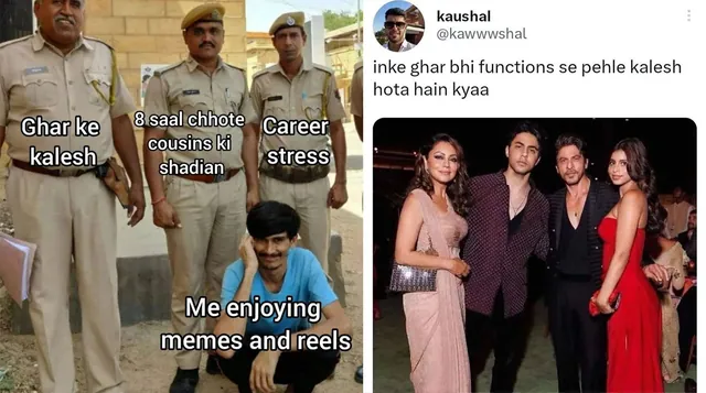 Carte meme Ghar Ka Kalesh