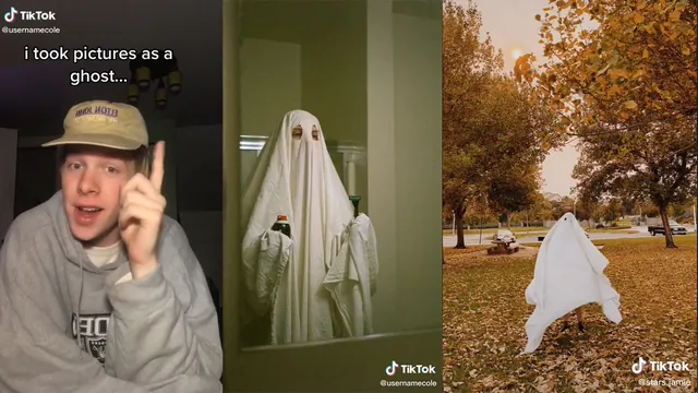 Ghost Photoshoot meme card