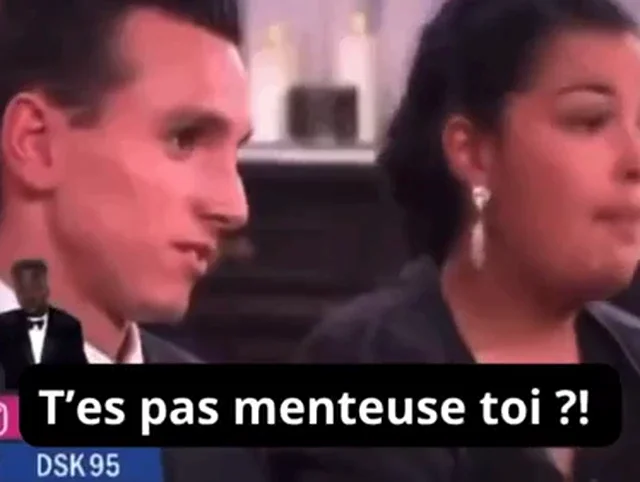 Ah le gâteau il était sec ? T'es pas menteuse, toi ! meme