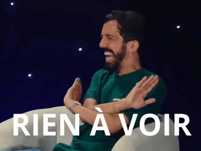 Ça n'a rien à voir meme