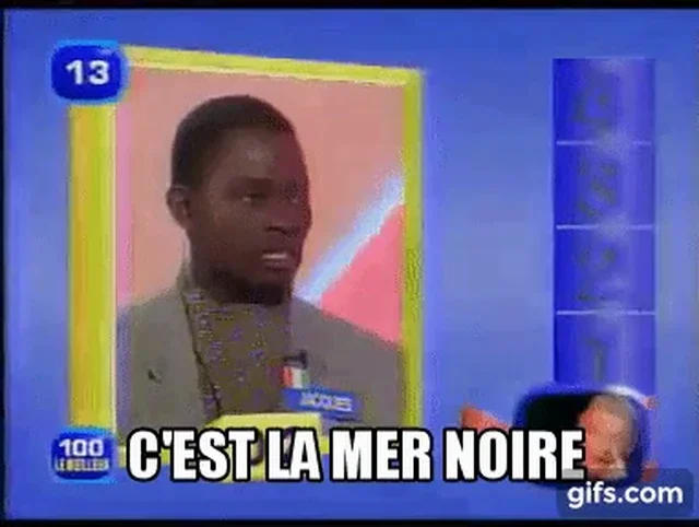 C'est la mer noire meme