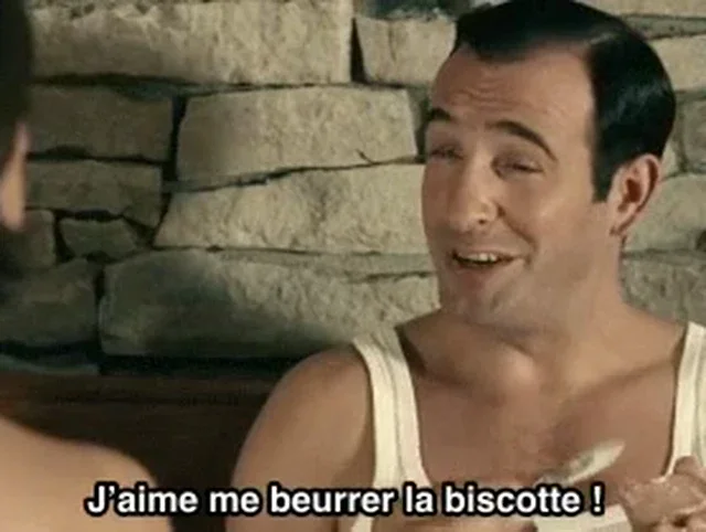Meme Me gusta untarme mantequilla en el biscote