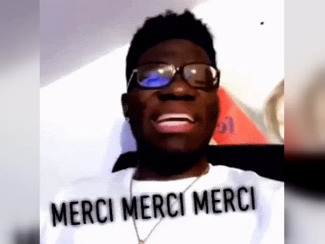 Meme Danke an die treuen Kunden