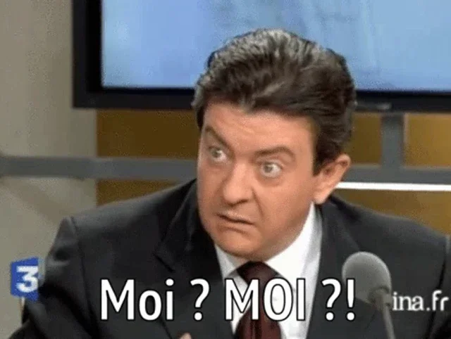 Moi ? Moi ? Moi ? Mais qui elle est celle-là ? meme