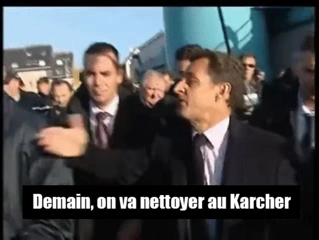 Meme Mit dem Kärcher sauber machen