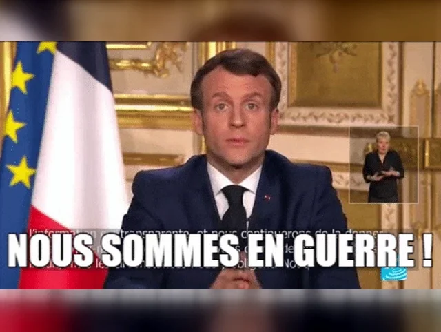 Meme Estamos en guerra