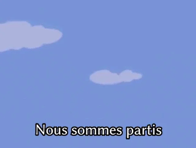 Meme Squalala, nous sommes partis