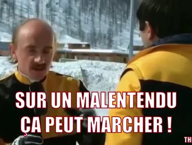 Meme Mit einem Missverständnis kann's klappen