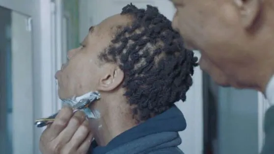Gillette's "First Shave" Ad meme card