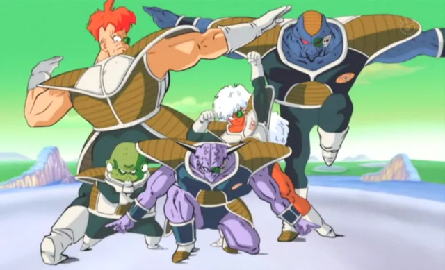 Carte meme Ginyu Force Pose (Tokusentai)