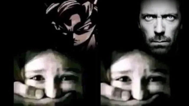Carte meme Girl With Man’s Hand Over Mouth