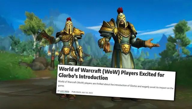 Glorbo AI Bait meme card