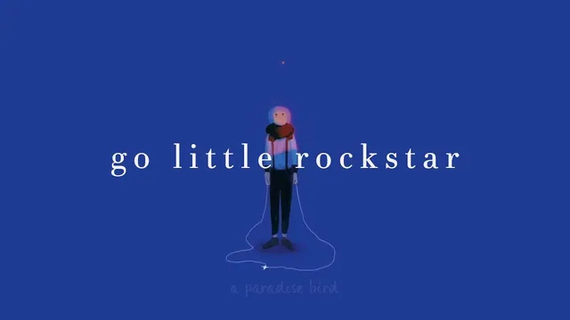 Carte meme Go Little Rockstar