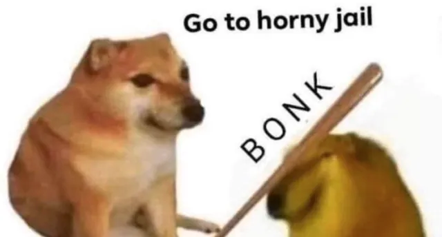 Carte meme Go To Horny Jail