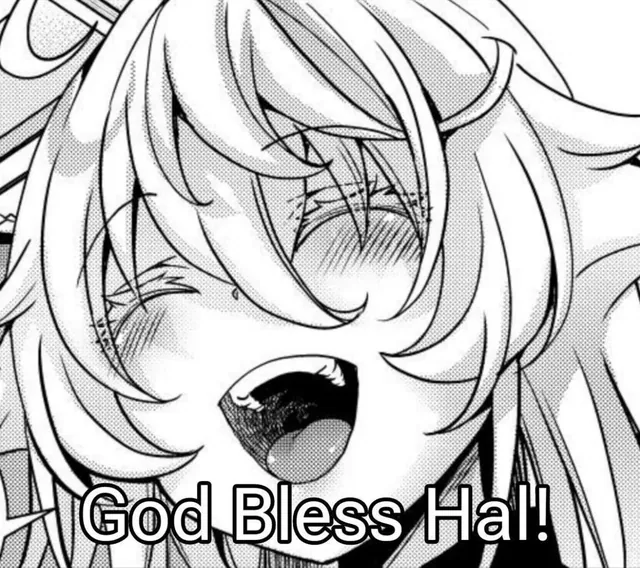 Carte meme God Bless Hal!