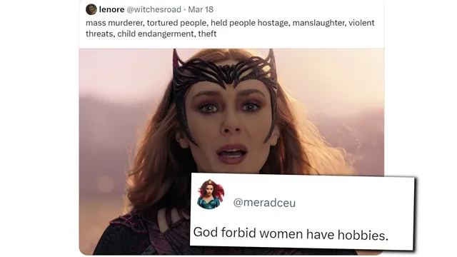 God Forbid Women Have Hobbies meme card